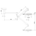 LED Surgery Veterinary Ceiling Shadowless Operation Light